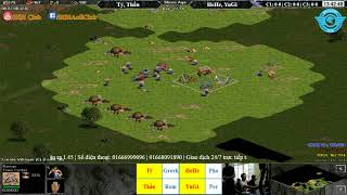AoE 22 Random Tý, Thầu vs HeHe, YuGi Ngày 4-10-2017