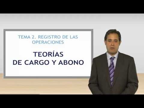 CARGO Y ABONO cargo y abono: