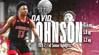 Louisvilles David Johnson 2020-21 Season Highlights 12.6 Ppg 5.8 Rpg 3.2 Apg