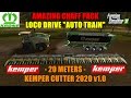 Farming Simulator 17 - Amazing Chaff Pack, Auto-train, 20m Kemper cutter "Mod Review"