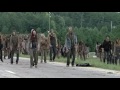 Rick And Michonne Kill Walkers With Car Scene