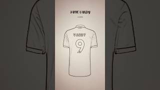 Vardy Leicester Coloring Jersey