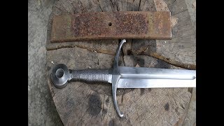 Forging a medieval sword, the complete movie.