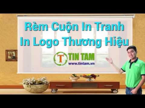 Thi Công Rèm Cửa Cuốn In Tranh Phong Cảnh - In Logo Brand Thương Hiệu Công Ty