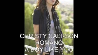 Watch Christy Carlson Romano A Boy Like You video