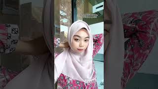 Repost.tutorial Hijab Segiempat Untuk Baju Batik