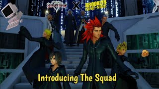 Kingdom Hearts Introducing The Squad Data Greeting