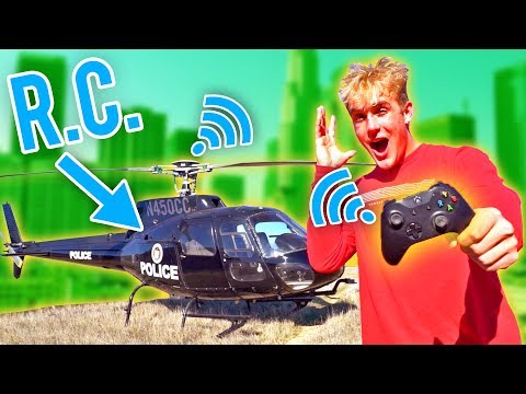 I MADE THIS HELICOPTER REMOTE CONTROLLED!!! (INSANE)