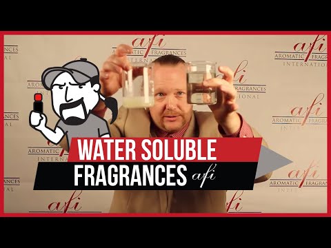 WATER SOLUBLE FRAGRANCES AROMATIC FRAGRANCES INTERNATIONAL