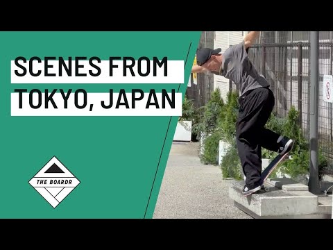 Scenes from a Skateboarding Work Trip to Japan for Tokyo Uprising