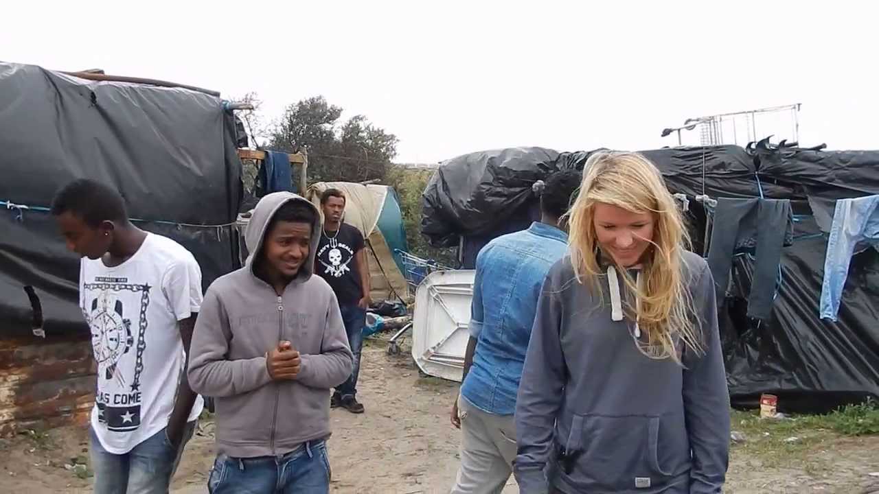 African fucking girl while people