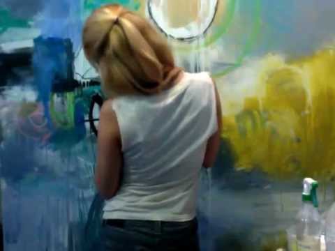 Paola Gonzalez Live Painting 1.mov