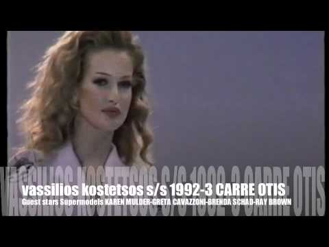 vassilios kostetsos s s 19923 guest stars supermodel actress Carre Otis