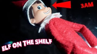 ELF ON THE SHELF ONE MAN HIDE & SEEK CHALLENGE AT 3AM | ELF ON THE SHELF IS ALIVE (CAUGHT ON CAMERA)