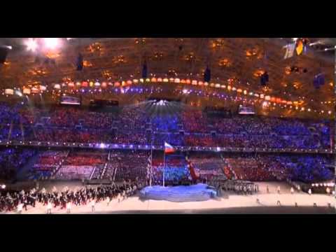 Открытие Олимпиады 2014 Выход Сборной России в Сочи