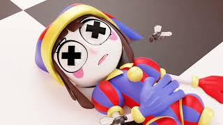 Jax Accidentally Fell On Pomni - The Amazing Digital Circus Animation