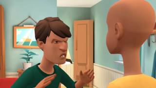 Caillou Gets A Job And Gets Grounded, Then Ungrounded.