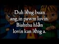 Awmtea Polymer-A rem tawh lo | Chipmunks lyrics