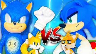 Sonic Vs Movie Sonic Toys - Sonic And Friends