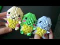 1 - 3D Origami Timelapse: Kawaii Turtle
