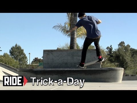 How-To Frontside Nosegrind with James Brockman - Trick-a-Day