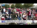 Trump supporters at Toyota Center