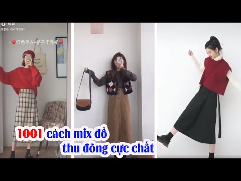 HƯỚNG DẪN 1001 KIỂU MIX ÁO LEN CHO MÙA THU ĐÔNG CỰC XINH TIKTOK