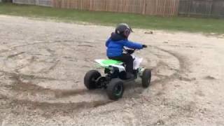 Venom 1300W Electric Atv - Kids Riding On The Weekend