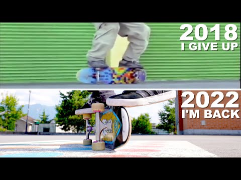 It took me 4 years... thank you skateboarding!