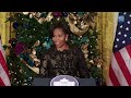 The First Lady Previews White House Holiday Decorations