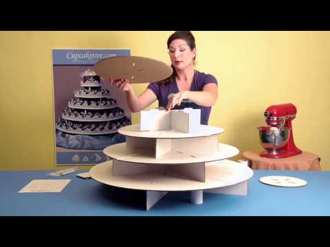 How to build an Original Cupcaketree Cupcake Stand for your wedding 0447 