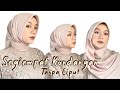 5 Tutorial Hijab Segiempat untuk Kondangan