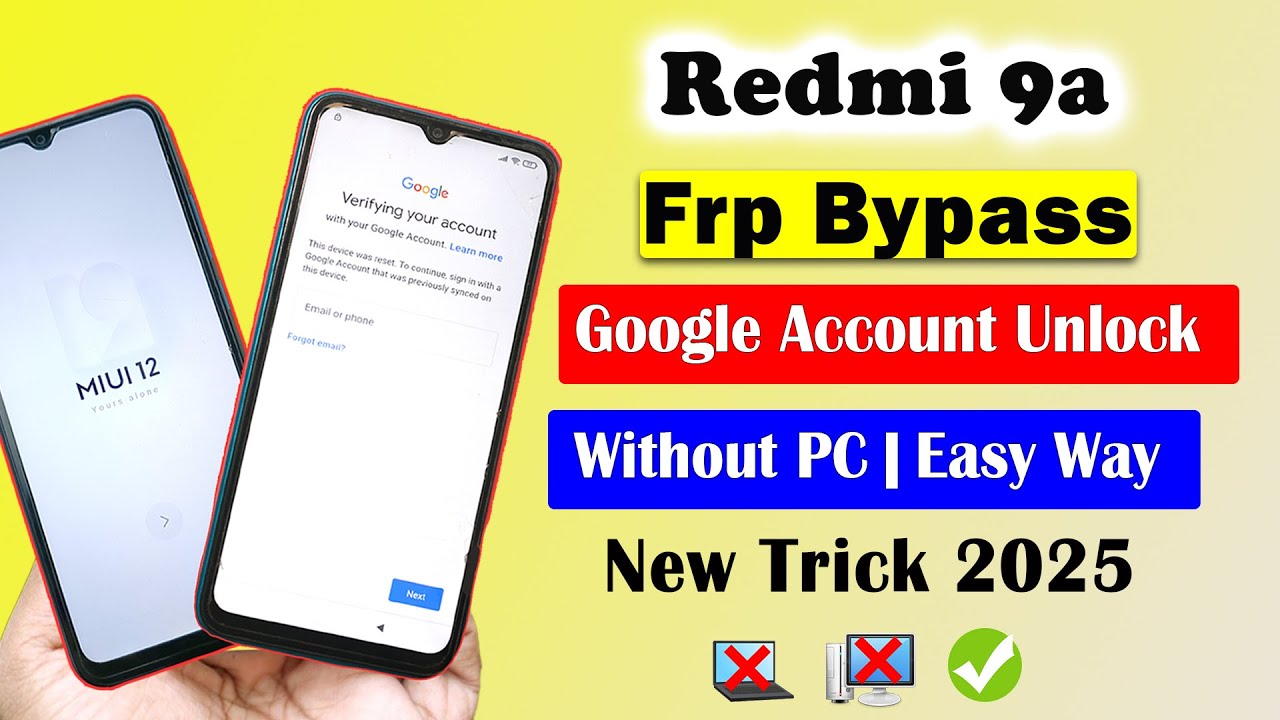 Get FAST Frp Bypass on Your Redmi 9a NOW Get FAST Frp Bypass on Your Redmi 9a NOW