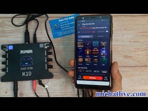 K10 thu âm hát karaoke WeSing | kiếm tiền với WeSing