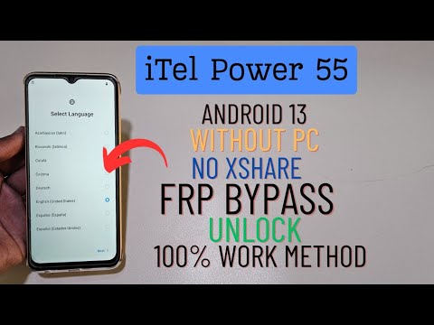 iTel Power 55 Frp Bypass | No Apps Click No XShare No iTel Power 55 Frp Bypass | No Apps Click No XShare No