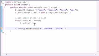Intermediate Java Tutorial - 4 - Introduction to Collections Intermediate Java Tutorial - 4 - Introduction to Collections