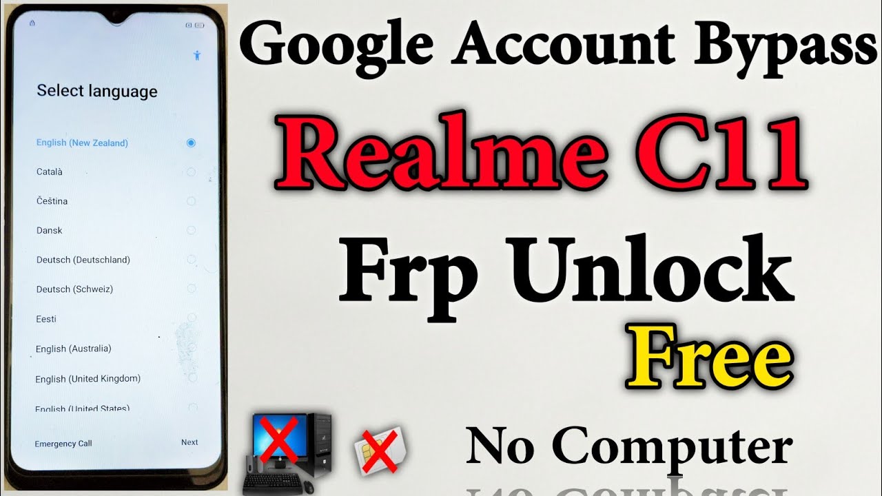 Realme C11 Frp Bypass || Google lock remove || Frp Realme C11 Frp Bypass || Google lock remove || Frp