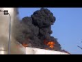 Grote brand Friesland Campina Gerkesklooster