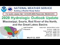 March 12, 2020 NWS Spring Hydrologic Outlook Webinar for Partners