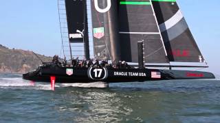 ORACLE TEAM USA AC72 - Progress and Evolution