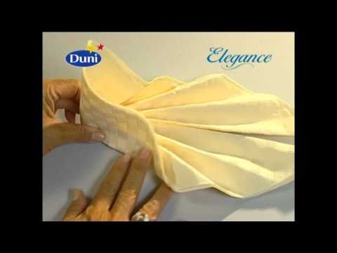 Be inspired and get instructions from our napkin folding movie clips