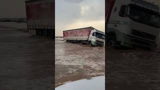 Saudi Arabia Record Floods Drown Roads In Medina