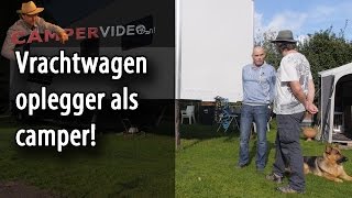 Видео Vrachtwagen oplegger als camper (066) от campervideonl, Канпин, Китай
