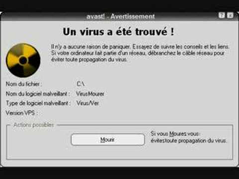 virus mourir