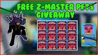 Free Z-Master Petsjoin My Server For Free Pets Ninja Legend Portal Of Elements Mini Update