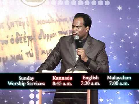 Gods Favour - Kannada Sermon (NBAG) Pastor Mani Ravi