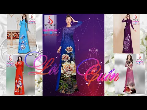 Đẹp Lôi Cuốn Đẹp Lộng Lẫy với các mẫu áo dài rất đẹp & mới nhất Vải Áo Dài S