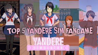 Top 5 Yandere Simulator Fan Game (+DL)