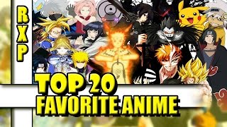 Top 20 Favorite Anime by ?RikuXPaine?