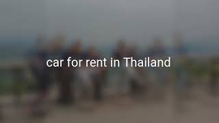 Golf car for rent in Thailand